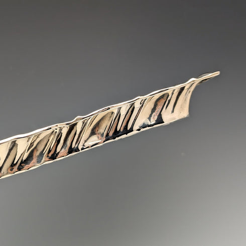 1901 年英國古董純銀浮雕雕刻梳妝台托盤 297 克 George Nathan 和 Ridley Hayes