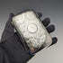 1902 British antique sterling silver cigar case 133g HD