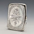 1912 British antique sterling silver cigarette case 62g Joseph Gloster