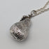 1976 年英國復古純銀梨形吊墜和純銀項鍊