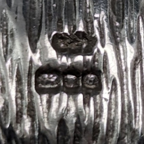 1976 年英國復古純銀梨形吊墜和純銀項鍊