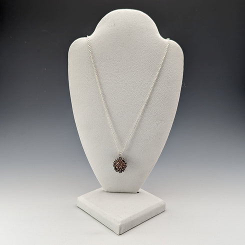 英國復古刺蝟吊墜和純銀項鍊