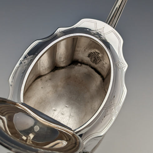 1880年頃 英国アンティーク シルバープレート製 ティーポット Thomas Prime