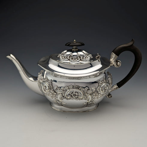 1905年頃 英国アンティーク シルバープレート製 ティーセット Fenton Brothers