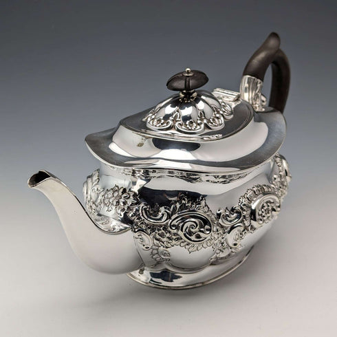 1905年頃 英国アンティーク シルバープレート製 ティーセット Fenton Brothers
