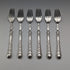 1871 British antique all-sterling silver fish cutlery set, 6 pairs, total weight 607g, Martin and Hall, wooden box