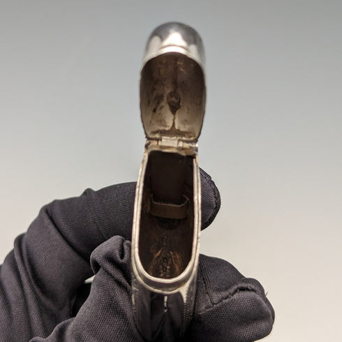 1895 British antique sterling silver Vesta case 25g match case Joseph Gloster