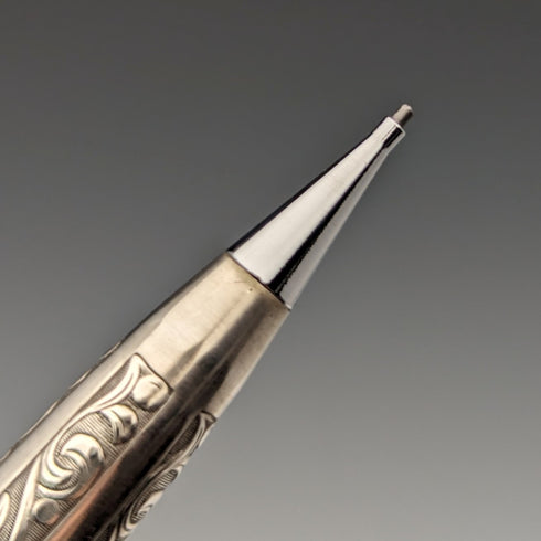 米国ヴィンテージ シェーファー 純銀製 シャープペンシル・ボールペンセット ケース入