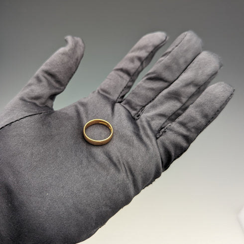 1919年 英国アンティーク ジュエリー K22ゴールドリング 3.7g 指輪 W Wilkinson