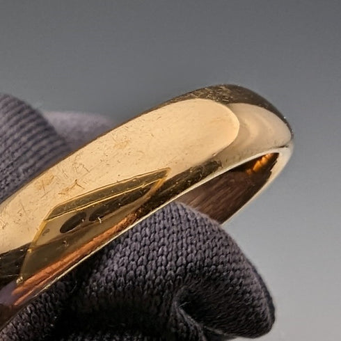 1929年 英国ヴィンテージ ジュエリー K22ゴールドリング 4.8g 指輪 Samuel Hope