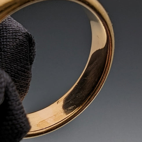 1929年 英国ヴィンテージ ジュエリー K22ゴールドリング 4.8g 指輪 Samuel Hope