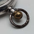 Circa 1905 Antique Omega Pocket Watch Silver Side Diameter 59mm Railroad Watch Good Working Condition