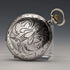 Circa 1910 Antique Omega Pocket Watch Silver Side Hunter Case Good Working Condition