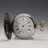 Circa 1910 Antique Omega Pocket Watch Silver Side Hunter Case Good Working Condition