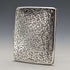 1906 British antique double door sterling silver card case, 108g, Deakin and Francis