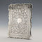 1900 British antique sterling silver card case 60g FREDERICK MARSON
