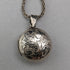 Vintage Sterling Silver Locket Pendant & Sterling Silver Necklace