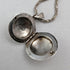 Vintage Sterling Silver Locket Pendant & Sterling Silver Necklace