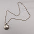 Vintage Sterling Silver Locket Pendant & Sterling Silver Necklace