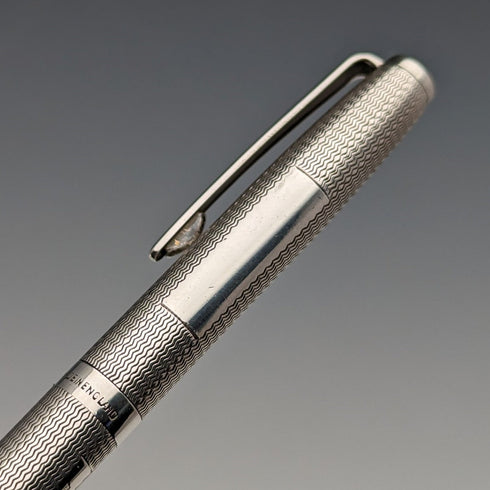 1973 英國復古 Yard O 紅色純銀原子筆