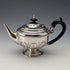 Circa 1889 British antique sterling silver bachelor tea set, total weight 471g, Mappin and Webb