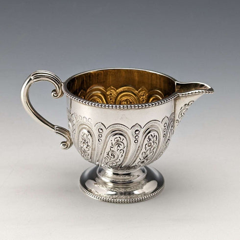 1889年頃 英国アンティーク 純銀製バチェラーティーセット 計471g Mappin and Webb