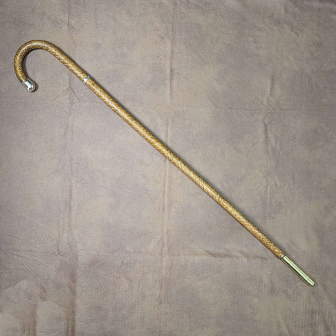 Vintage Men's Rattan Wicker Walking Stick 87cm