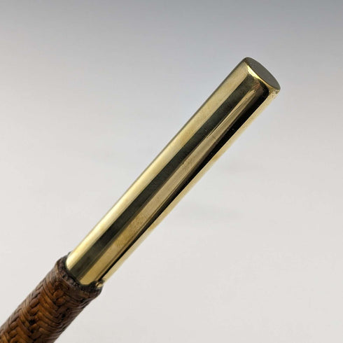 Vintage Men's Rattan Wicker Walking Stick 87cm