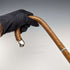 Vintage Men's Rattan Wicker Walking Stick 87cm
