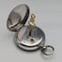 Circa 1880 Antique Bauer Decorative Dial Winding Pocket Watch Silver Side Diameter 44mm Working Condition