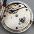 1880年頃 アンティーク Bauer 装飾ダイヤル 鍵巻き 懐中時計 銀側 直径44mm 稼働品 訳あり