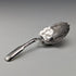 1821 British antique sterling silver tea caddy spoon by Joseph Taylor