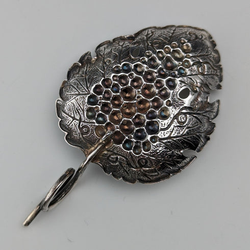 1939 Vintage Sterling Silver Tea Caddy Spoon, 19th Century Reproduction, Metropolitan Museum of Art