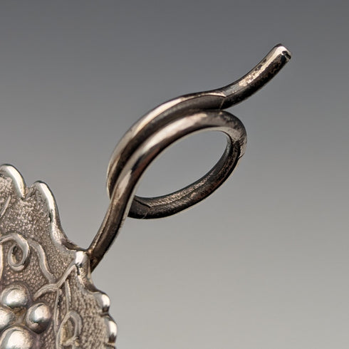 1939 Vintage Sterling Silver Tea Caddy Spoon, 19th Century Reproduction, Metropolitan Museum of Art