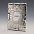 1903 British antique sterling silver card case, 95g, John Rose