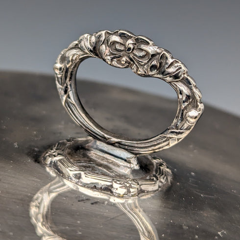 1909年頃 英国アンティーク シルバープレート製 ビスケットバレル Daniel & Arter