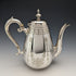 Antique British silver plate Bachelor coffee pot, circa 1885, Mappin Brothers
