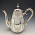 Antique British silver plate Bachelor coffee pot, circa 1885, Mappin Brothers