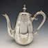 Antique British silver plate Bachelor coffee pot, circa 1885, Mappin Brothers