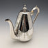 Antique British silver plate Bachelor coffee pot, circa 1885, Mappin Brothers