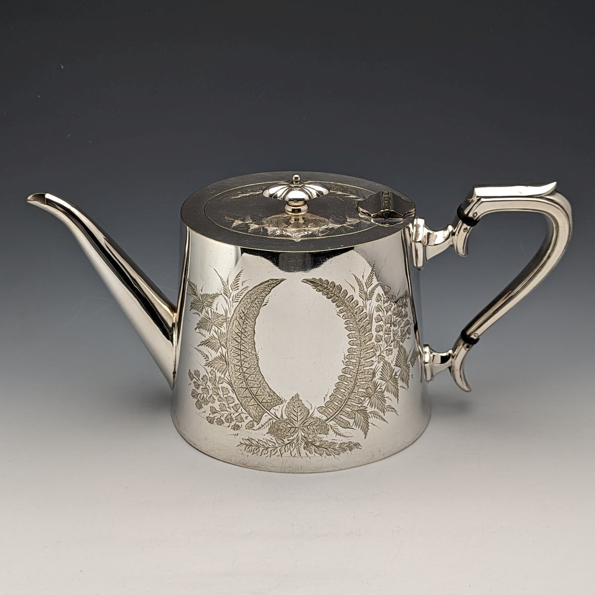 1900年頃 英国アンティーク シルバープレート製 ティーセット 3