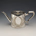 Circa 1900 British antique silver plate tea set, 3 piece set