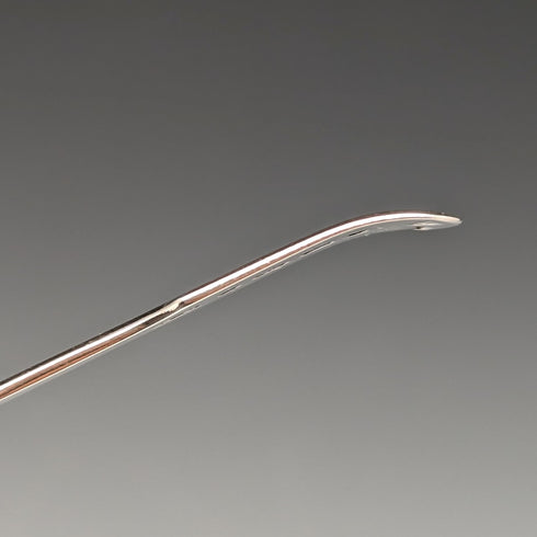 1863年 英国アンティーク 純銀製 ティーキャディースプーン George Unite