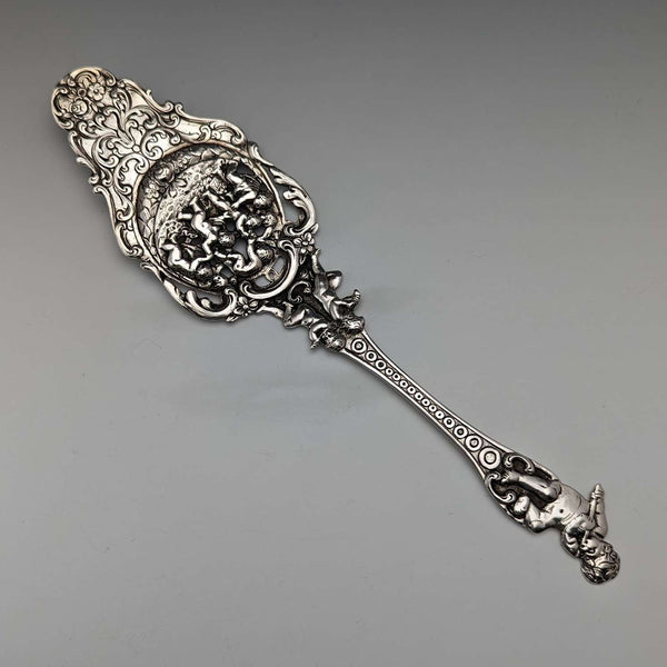 1900年頃 ドイツアンティーク コンチネンタルシルバー製 ケーキサーバ 100g