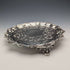 1846年 英国アンティーク 純銀製サルヴァ カードトレイ 直径23cm 396g George Frederick Pinnell