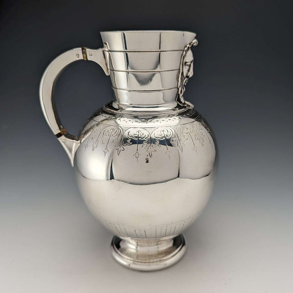 19 世紀末英國古董鍍銀水壺 Martin Hall & Sons