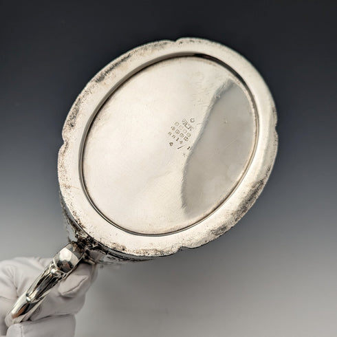 1890年頃 英国アンティーク シルバープレート製 ティーポット James Dixon&Sons