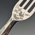 Circa 1830 British antique sterling silver handled fruit cutlery, 6 pairs, Aaron Hadfield, with tray