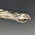 Circa 1830 British antique sterling silver handled fruit cutlery, 6 pairs, Aaron Hadfield, with tray