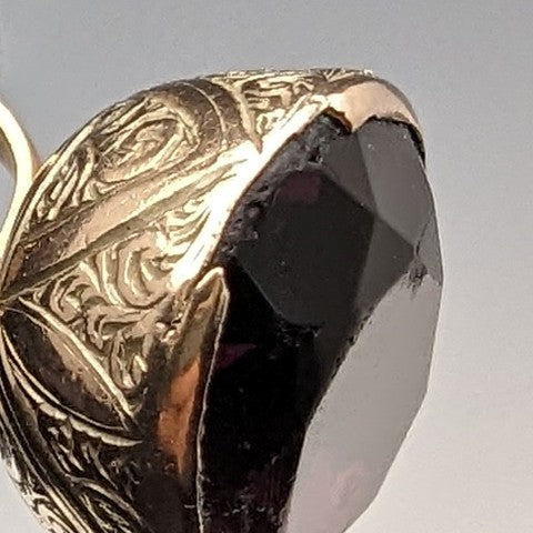 20 世紀初 8 克拉黃金與紫色寶石項鍊